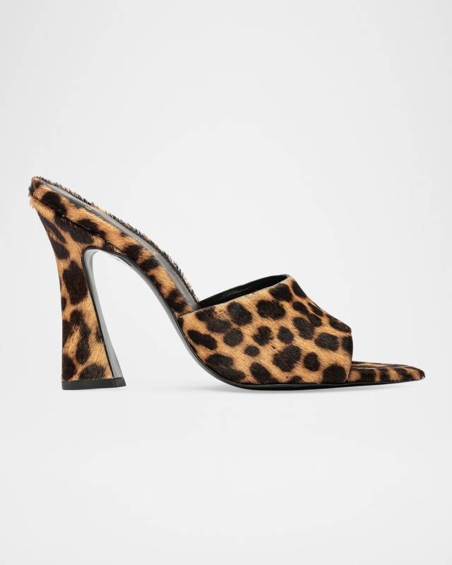 Junie Leather Mule Sandals